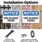 Signmission Fire Blanket Inside OSHA Notice Sign, Plastic, 10in W x 7in L, 2PK OS-2PACK-NS-P-710-L-12552 - alternate 4